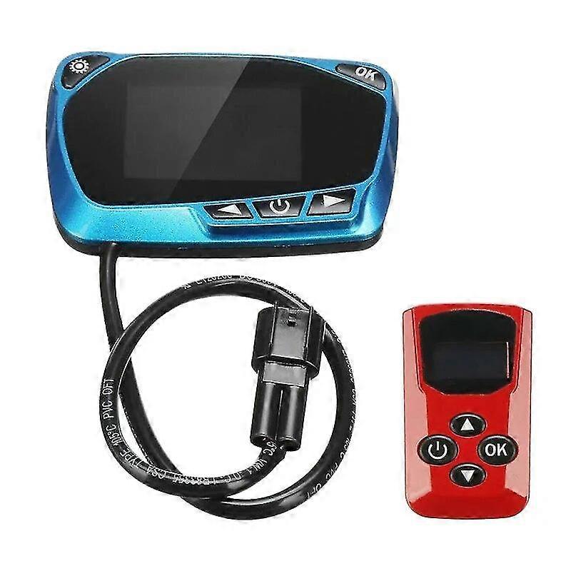 12/24V Car Heater Controller Parking Air Heater Diesels LCD Digital Timer Monitor Switch Universal Heating Device Remote Control