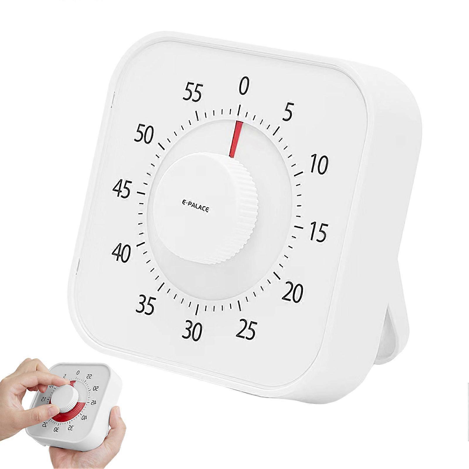 60 Minute Timer for Kids, Countdown Timer Time Manager for Classroom & Kitchen, Desk Timer for Study