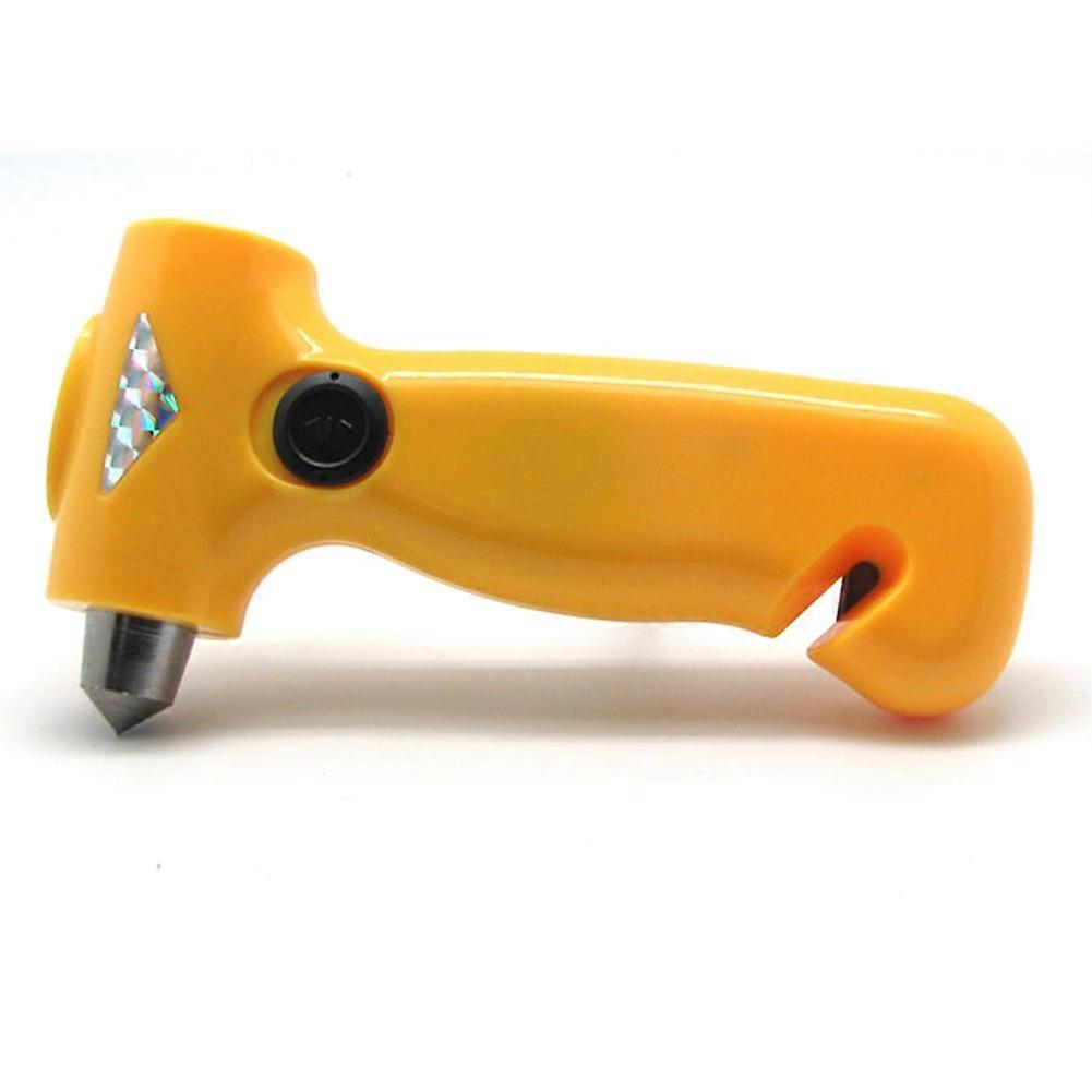 Multifunctional Car Escape Hammer Mini Glass Window Breaker Car Emergency Flashlight