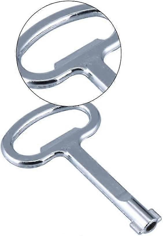 Clé Triangle Femelle 11-12 Mm Millenium Works - Pour Ouverture Compteurs EDF/GDF, Armoires Techniques, Accès Pompiers - 8