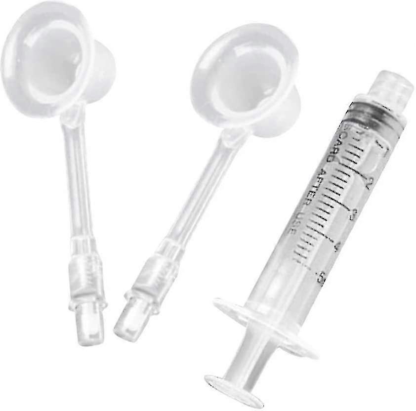 2pcs Nipple Aspirator Corrector Feeding Sucking For Flat Inverted Retraction