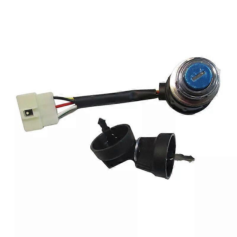 5 Wire Way Gasoline Diesel Generator Gas Ignition Start Key Lock Combination Switch For 2-3KW 186F/188F Gas Generator