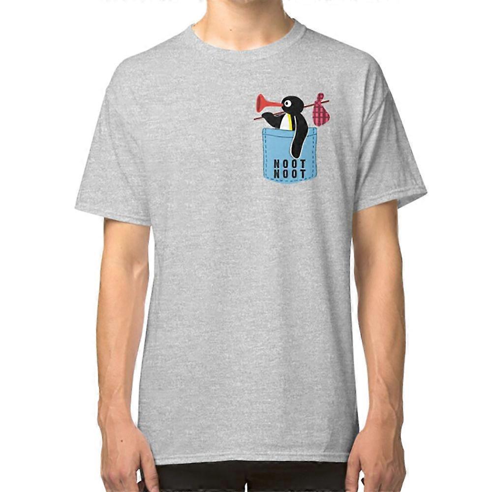 غاضب Pingu Noot Noot جيب رسمي السلع تي شيرت