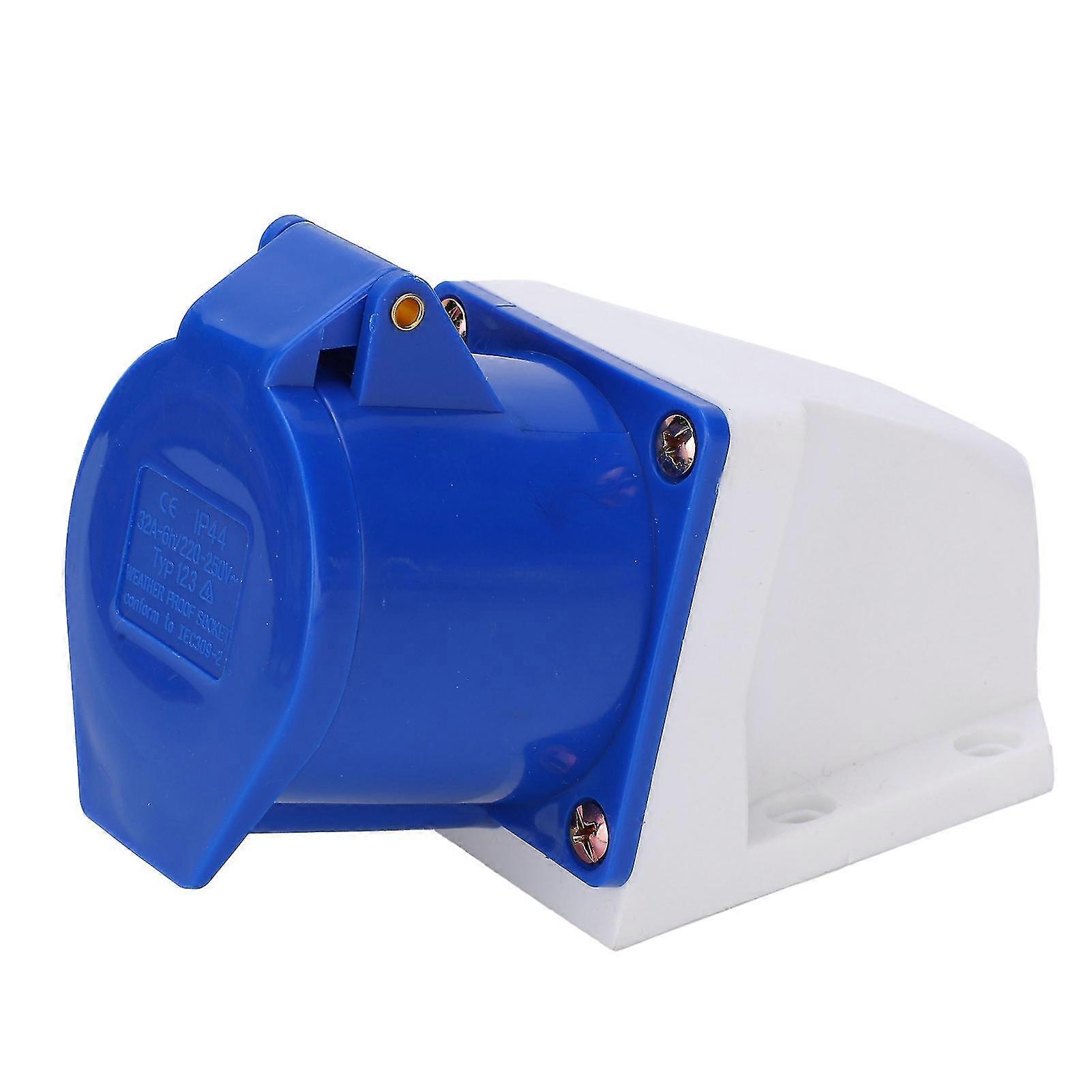 Industrial Power Socket 32A 220250V 3Pin 1Phase Open Installation Explosion Proof