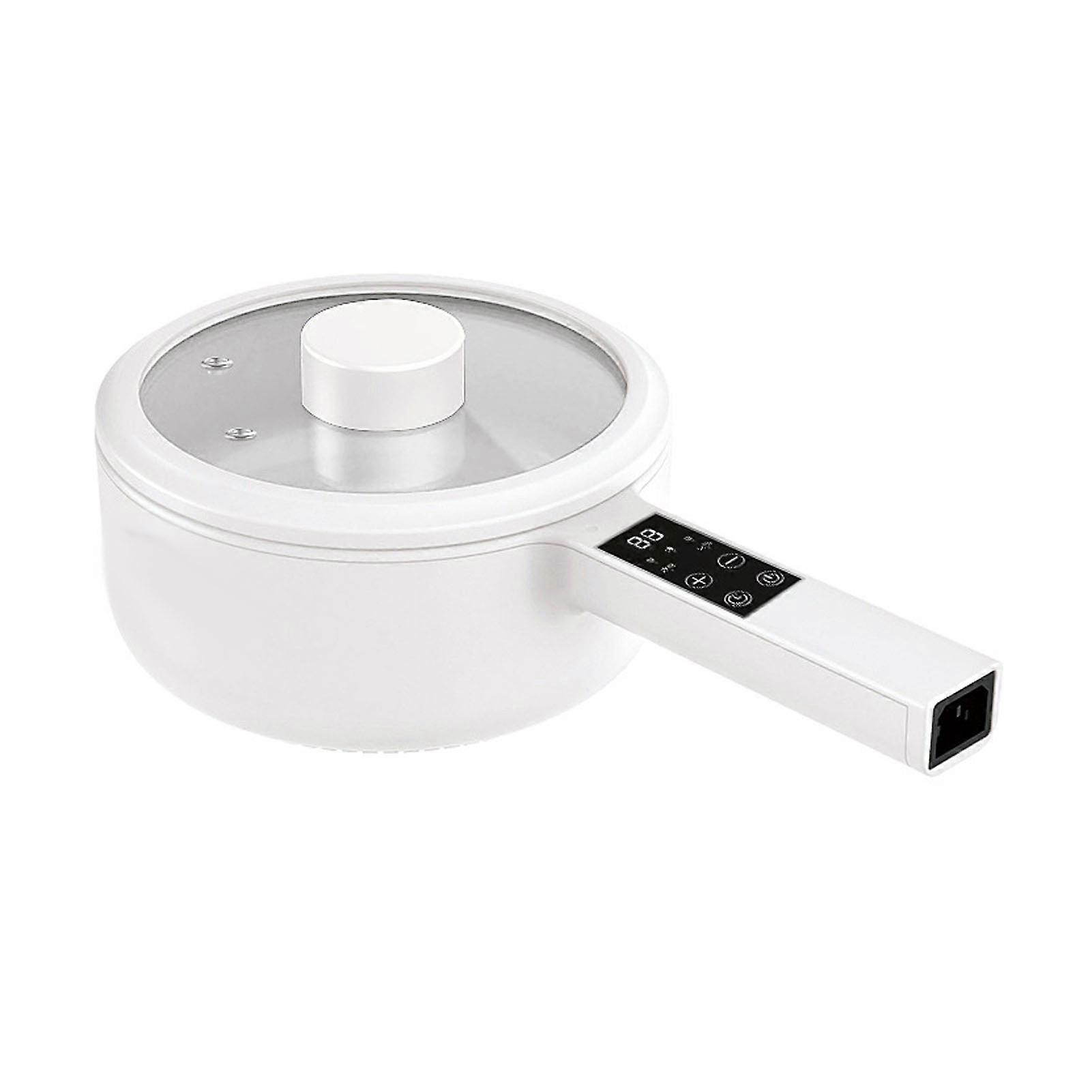 Pentola calda elettrica Multifunzione Temperatura regolabile Rivestimento in ceramica Fornello elettrico per la casa