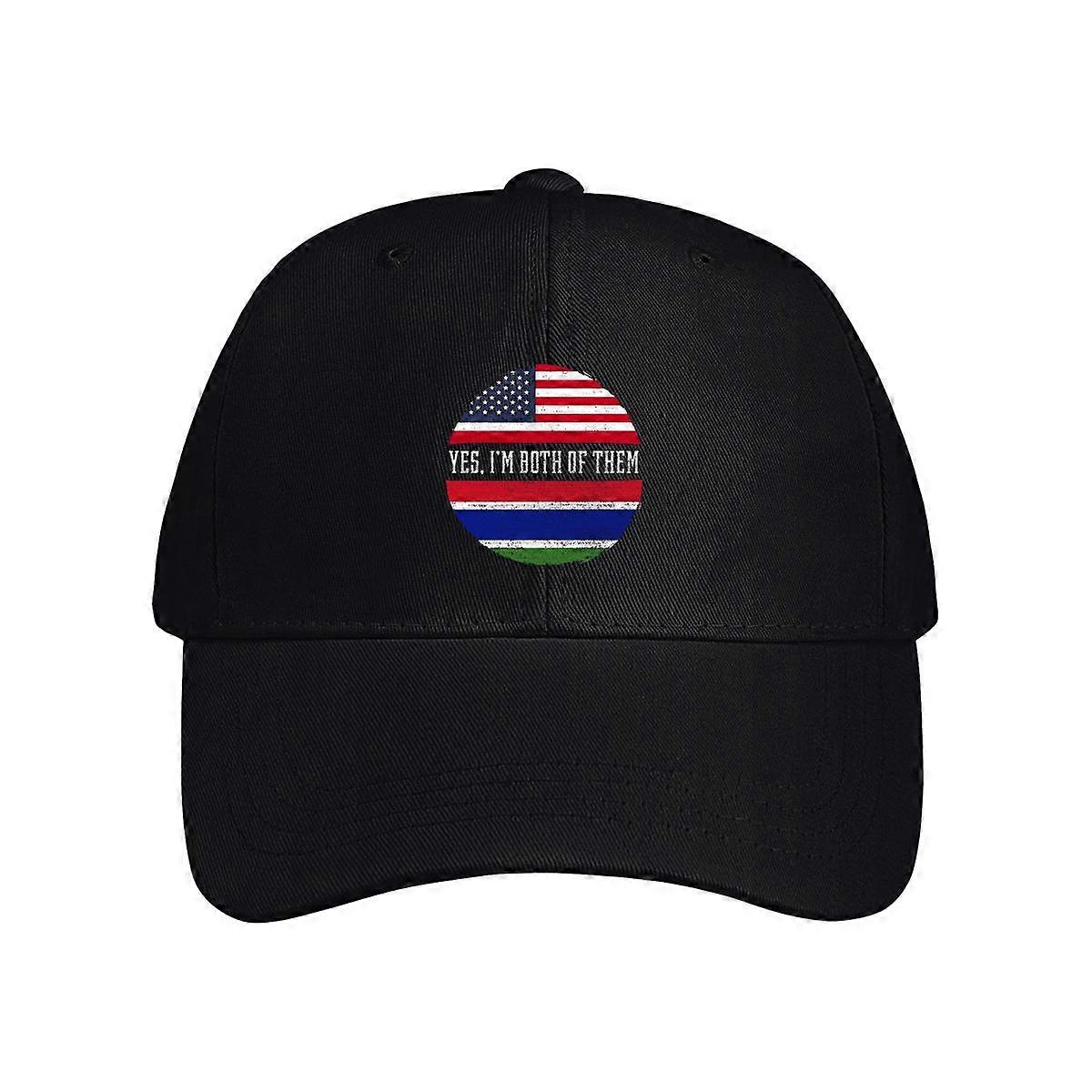 Yes I'm Both Of Them Timeless Nostalgic Baseball Cap