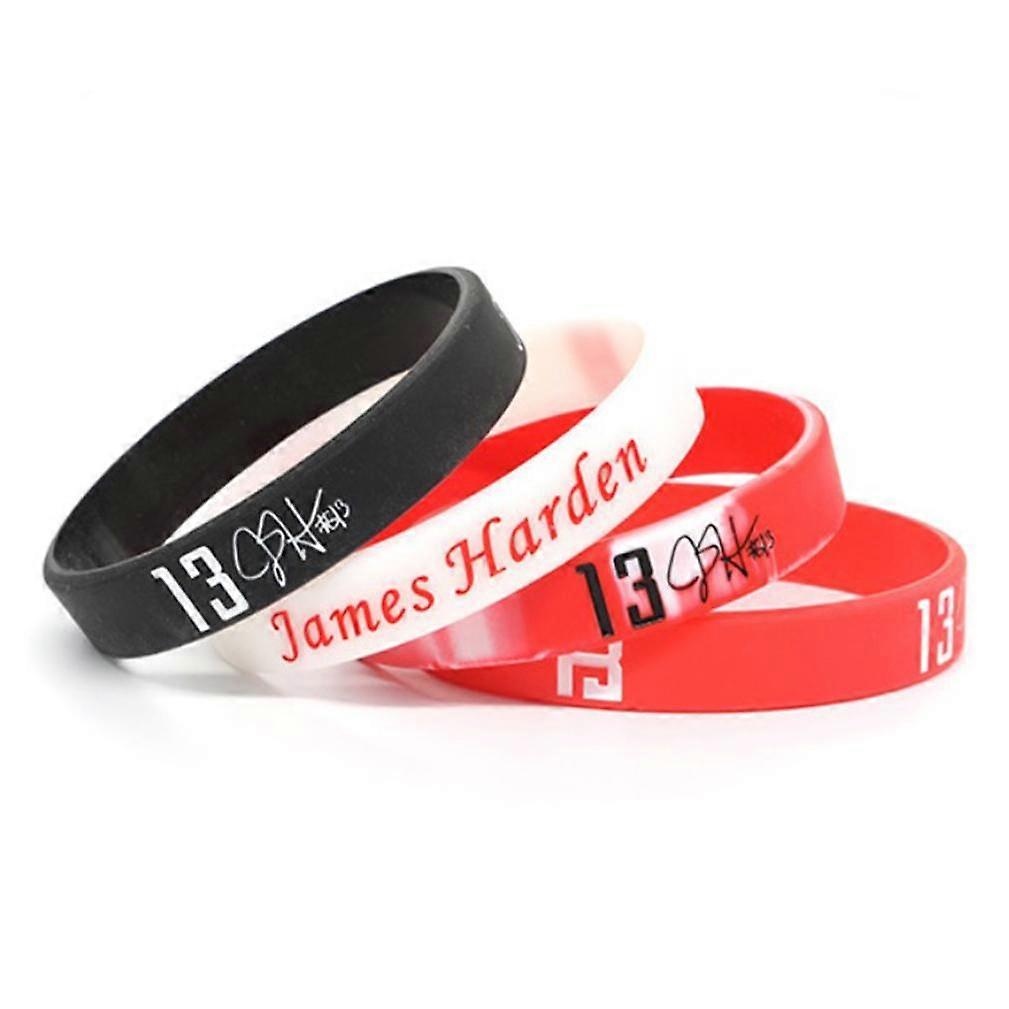 4pcs Harden 13 Silicone Bracelet Luminous Hand Ring