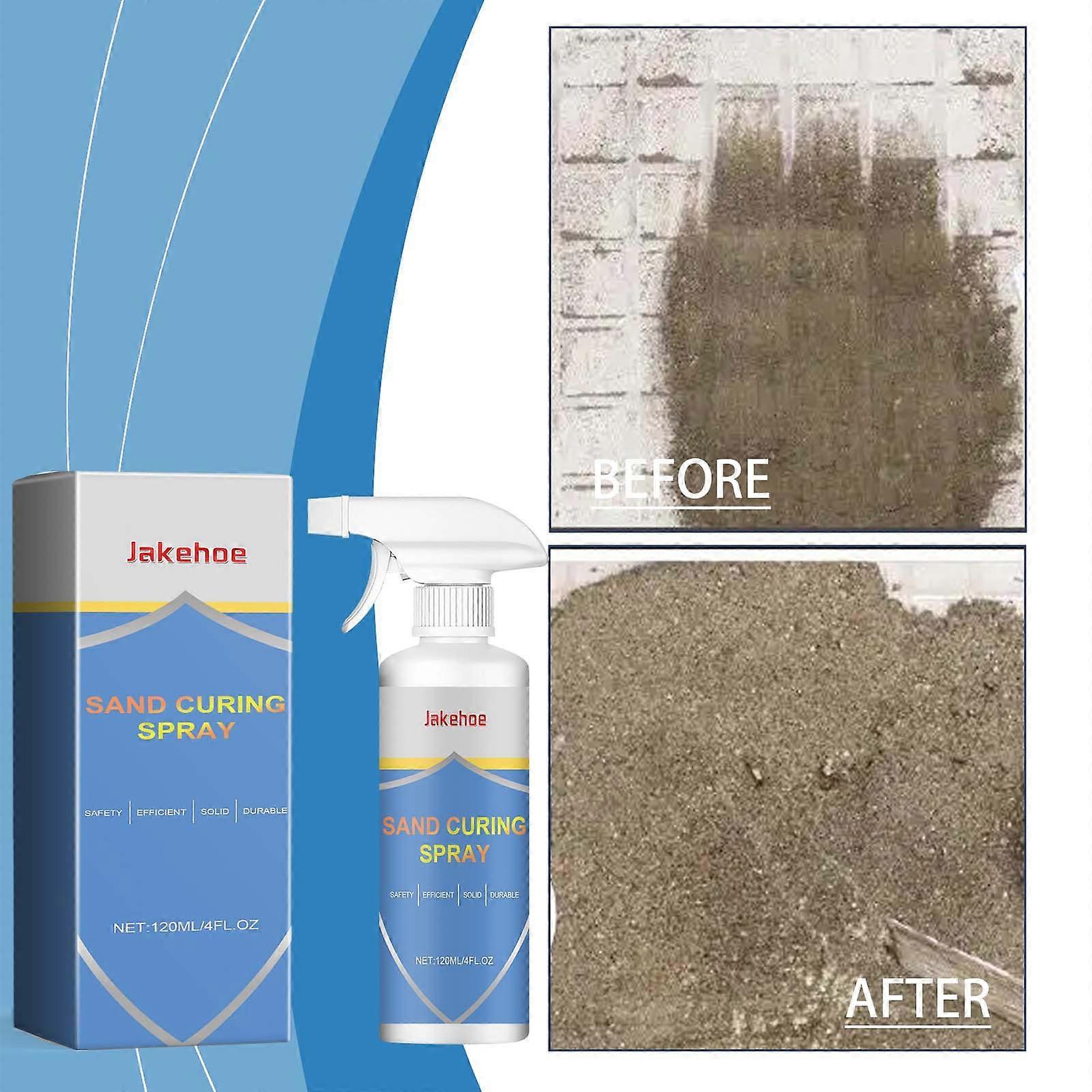 Floor Cleaner Powerful Sand Curing Spray Effectively Fixes Suitable For Outdoor Decoration And Engineering 120ml