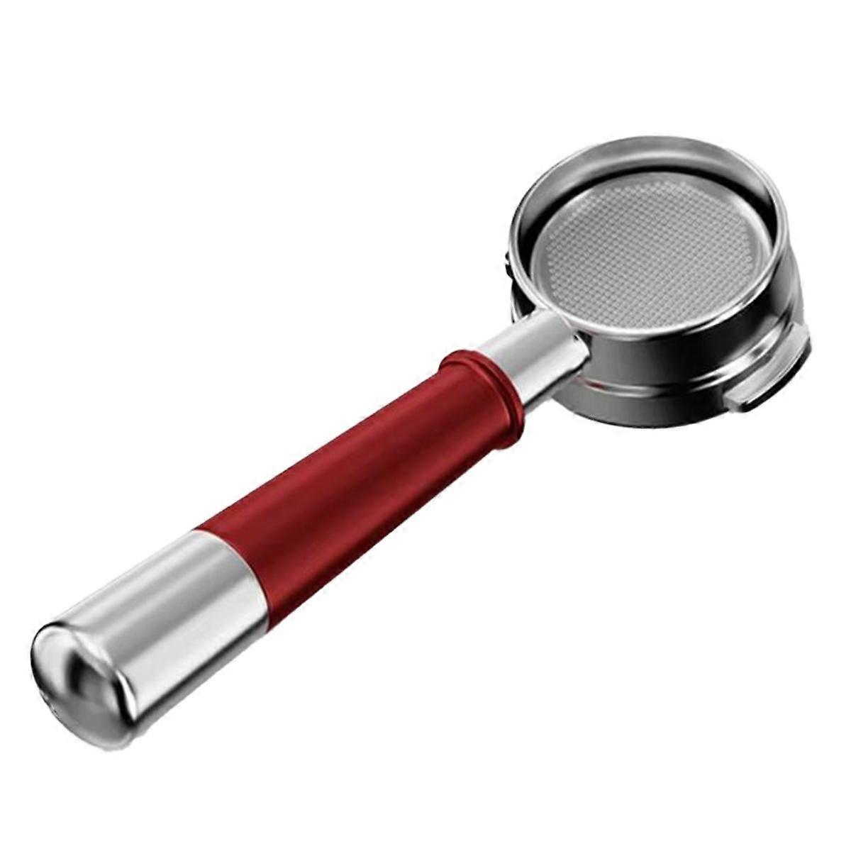 58mm Bottomless Portafilter for La Marzocco/E61, Espresso Machine Accessory with Metal Handle Coffe