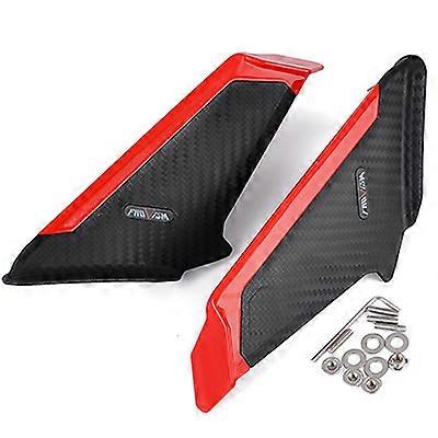 Motorcycle Fairing Winglet Aerodynamic Side Wing Fin Spoiler for Suzuki GSXR600 GSXR750 GSXR1000 GSXR 125 GSX 250R GSXS1000FMotorcycle Knee & Shin Gua