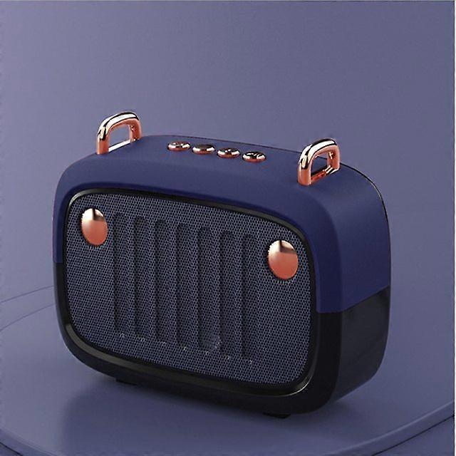 Mini Bluetooth Speaker Surround Subwoofer Stereo Home Car Portable Retro Wireless Speaker Supporting Tf Card Usb Drive Playback