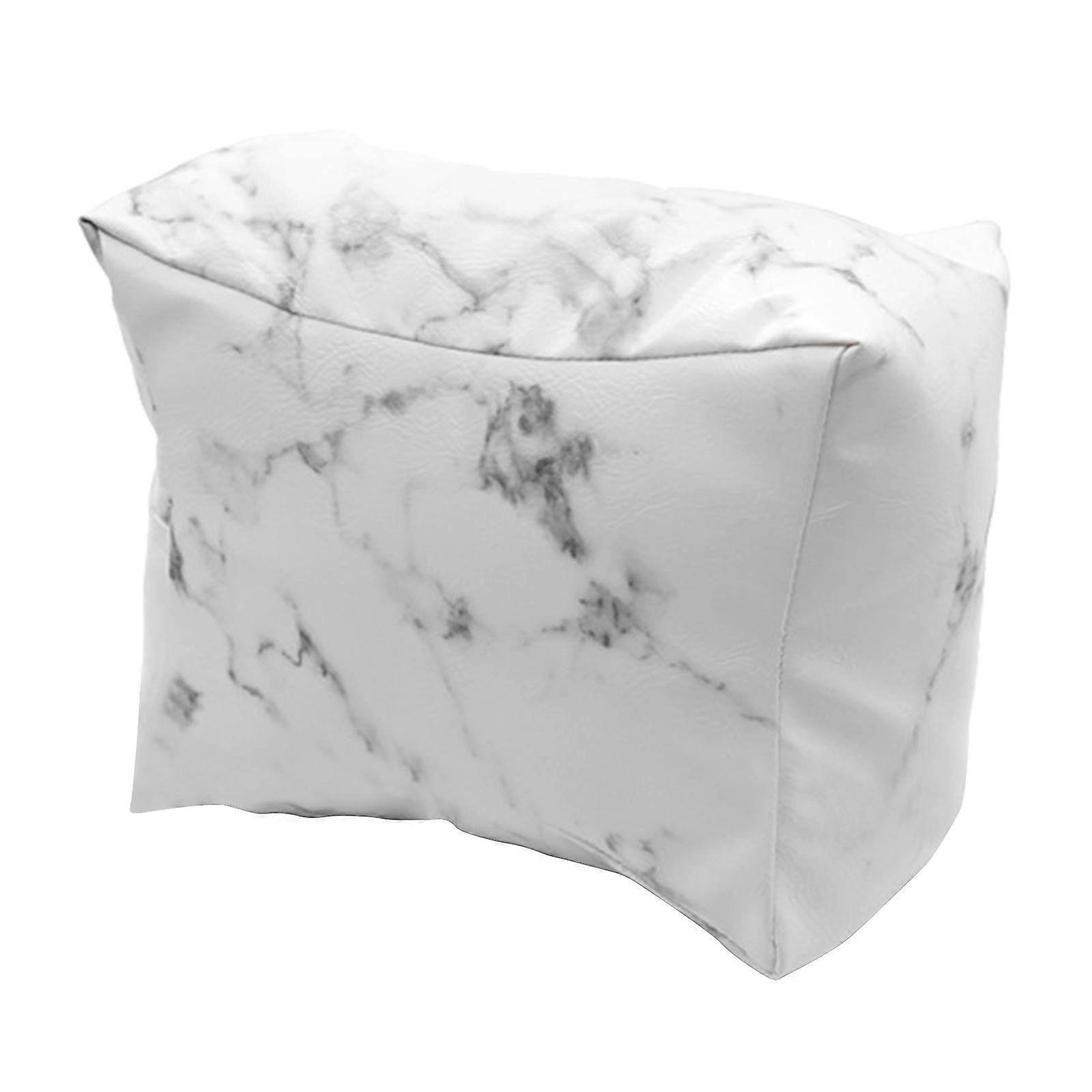 Professionnel PU Cuir Repose-main Oreiller Tapis de table Soins des ongles à double usage