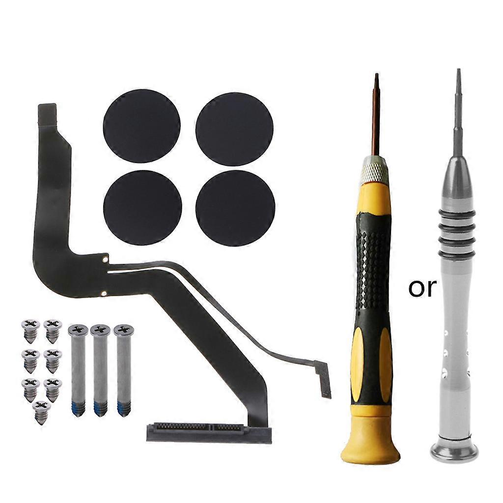 Hard Drive Disk Cable Bracket Bottom Case Cover Rubber Feet Foot Screws Tool