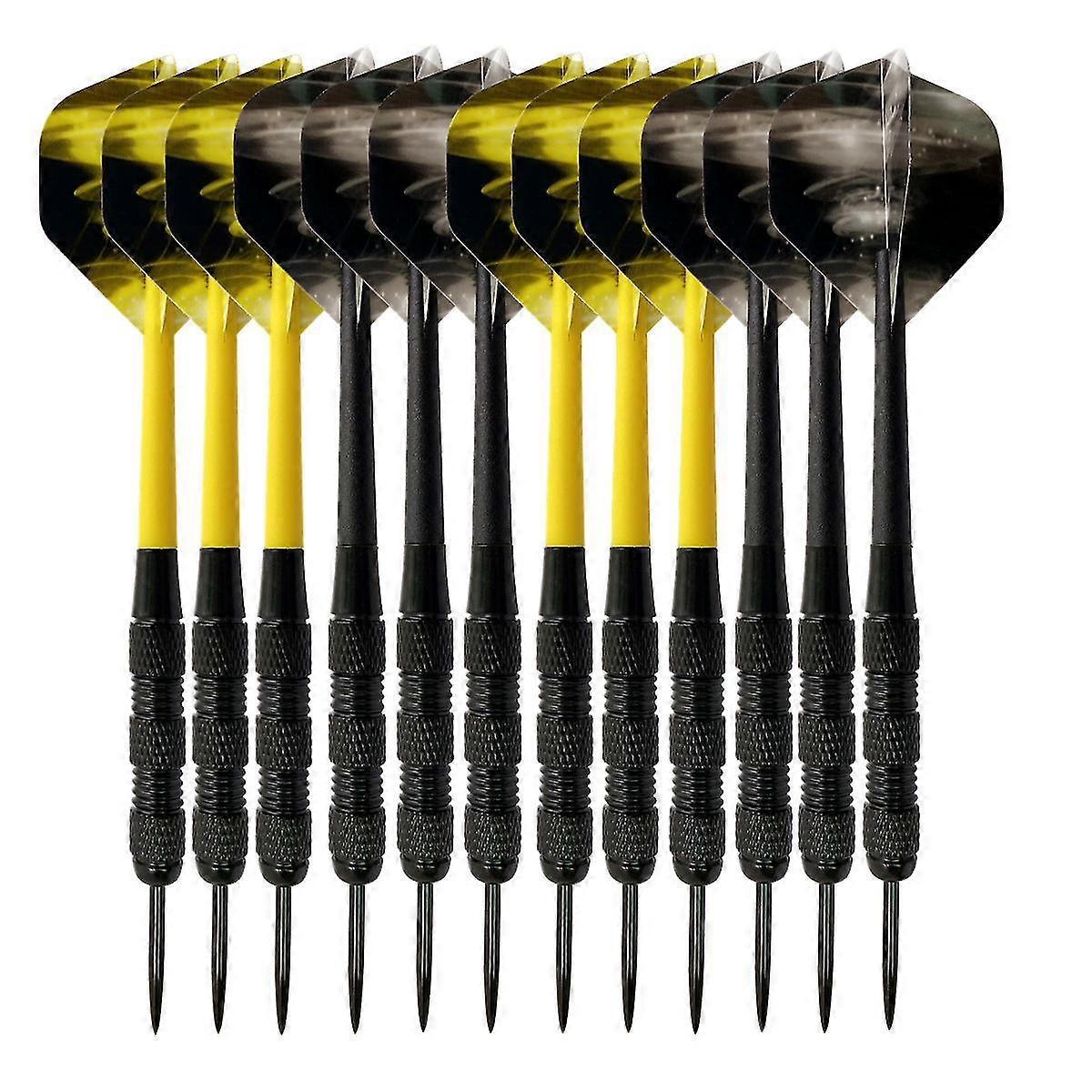 12st Professionella Dart Stål tips Nylon Axlar Flyg för elektronisk dartbräda