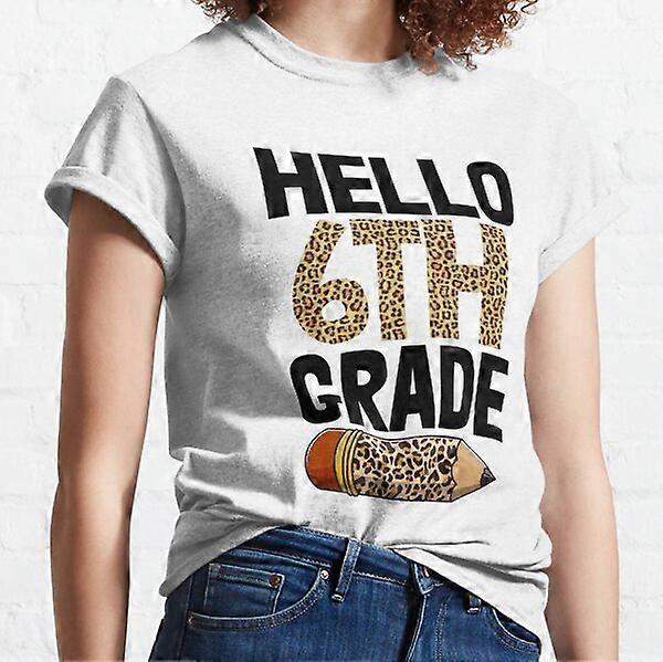 Hello 6Th Grade School Classic Tričko-RK14265