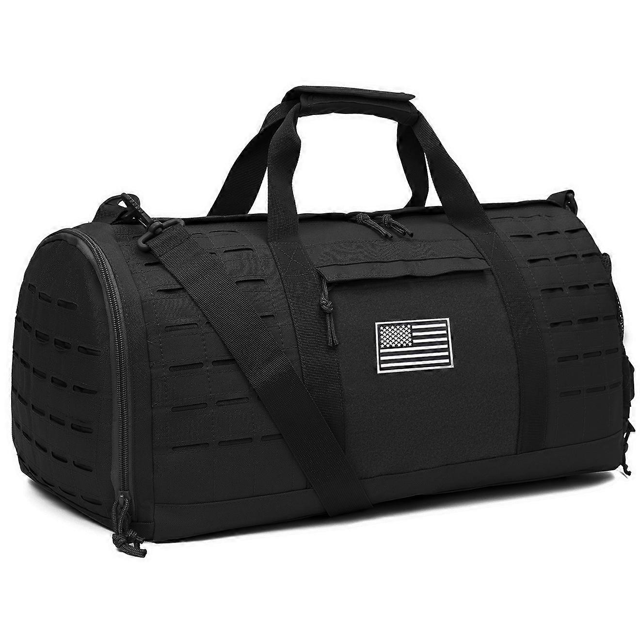 40L Sport Gym Bag Tactical Travel Duffle Bag For Men Military Fitness Duffle Bag Training Bag With Shoe Basketball Weekender Bag