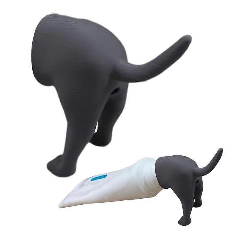 Funny Pooping Dog Butt Toothpaste Topper Creative Dispenser for Prank and Dog Lovers