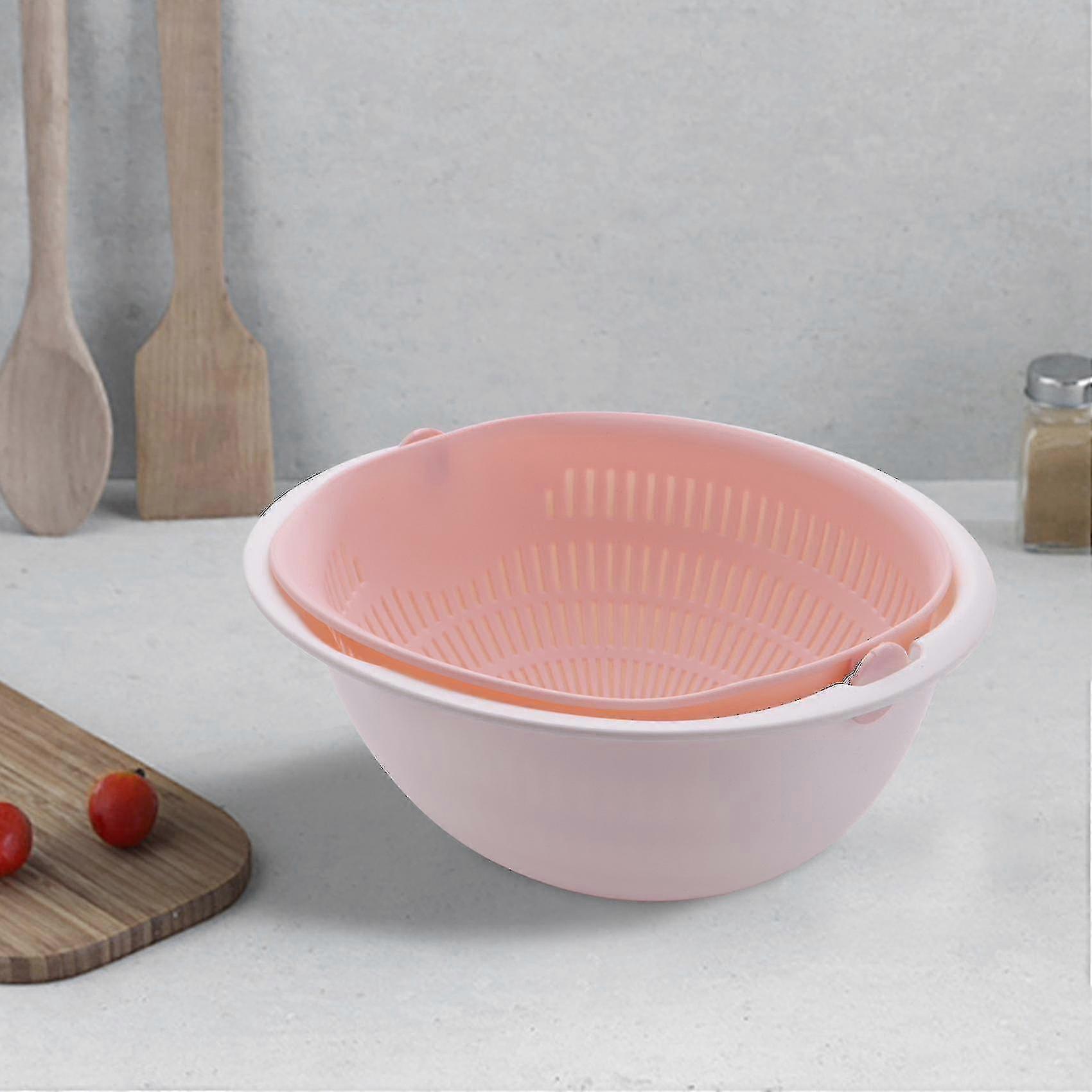 Multi-functional Drain Basket Plastic Double Layer Basket Strainer