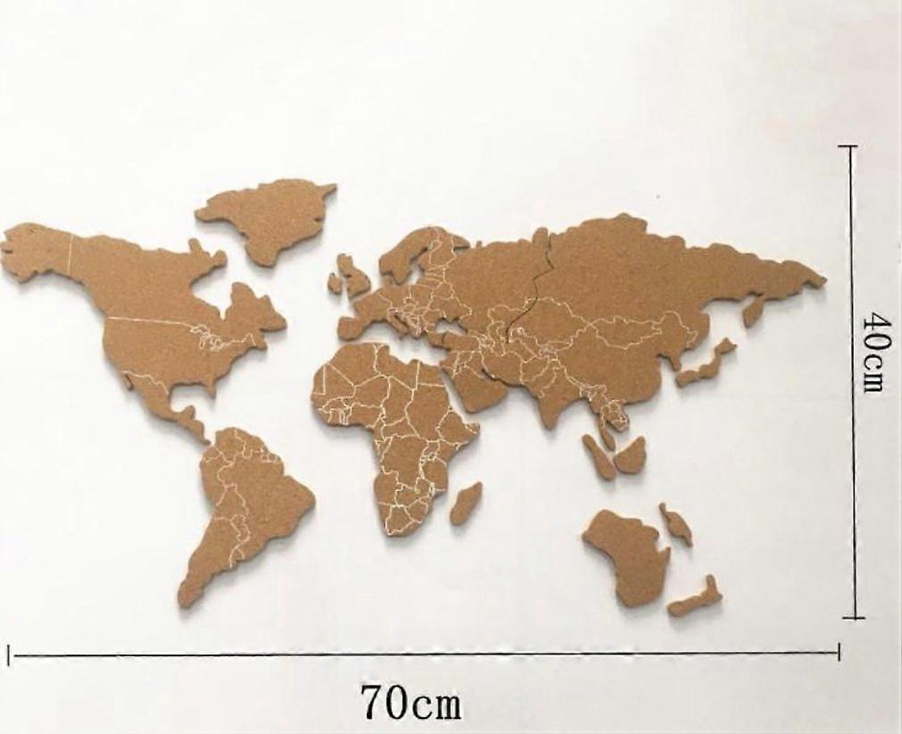 World Map Cork Board Teaching Personal Office Tool Educational Supply Map Message Board World Map Cork Board