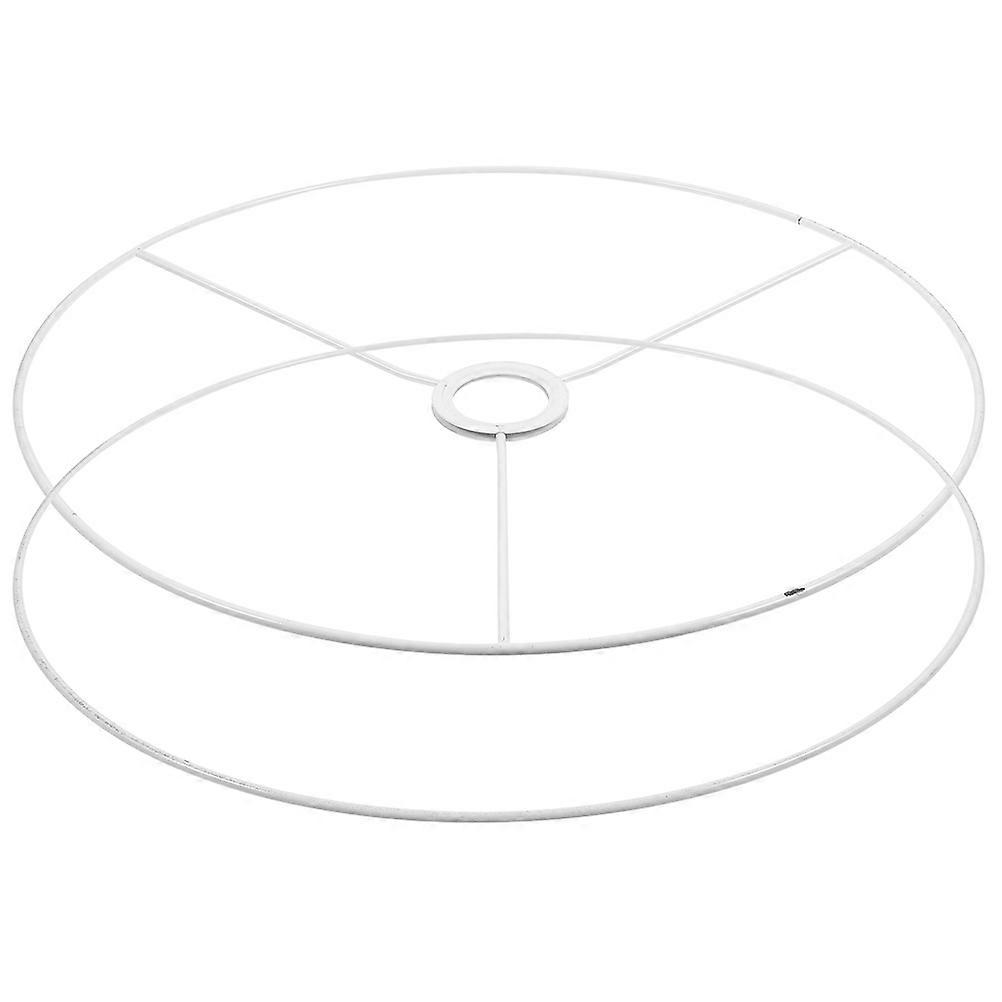 1 Pair of Lampshade Frame Ring Lampshade Ceiling Lamp Frame E27 Socket Ring for Lamp Shade
