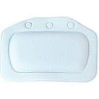 Bath Headrest With Suction Cup Light Blue