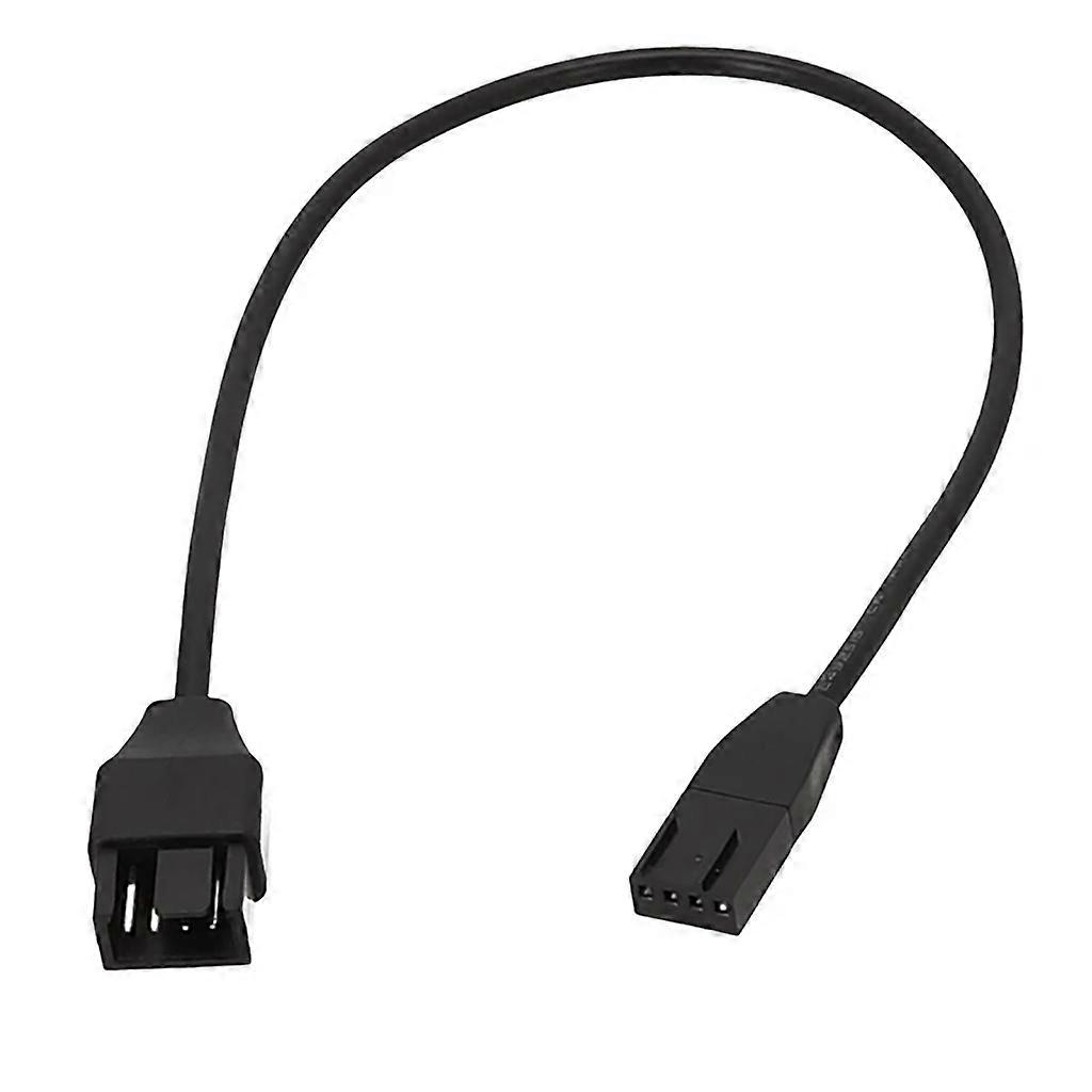 PWM Temperature Control 4Pin Extension Cable Case Fan Power Extension Cable