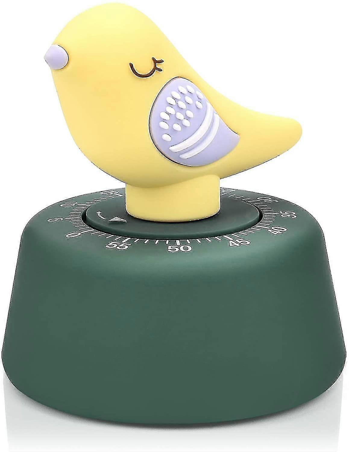 Kitchen Timer Mechanical Wind Up 60 Minutes Timer Cute Animals Cooking Timer For Kids Manage Time, Baking