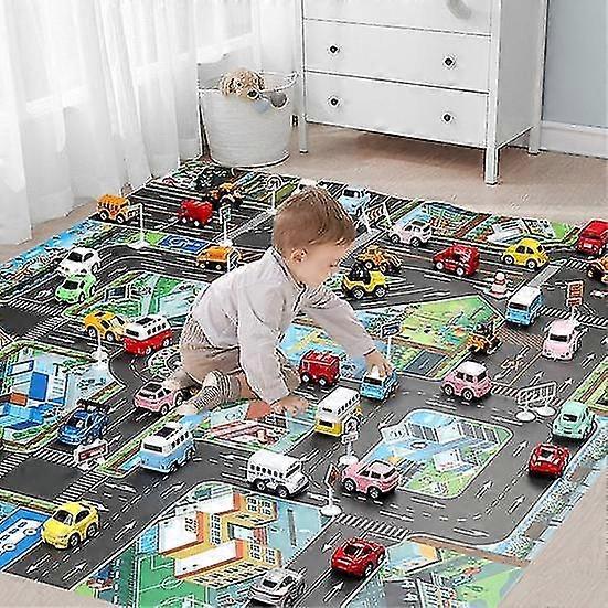 Modren Playing Pad Flexible Folding Traffic Game Mat