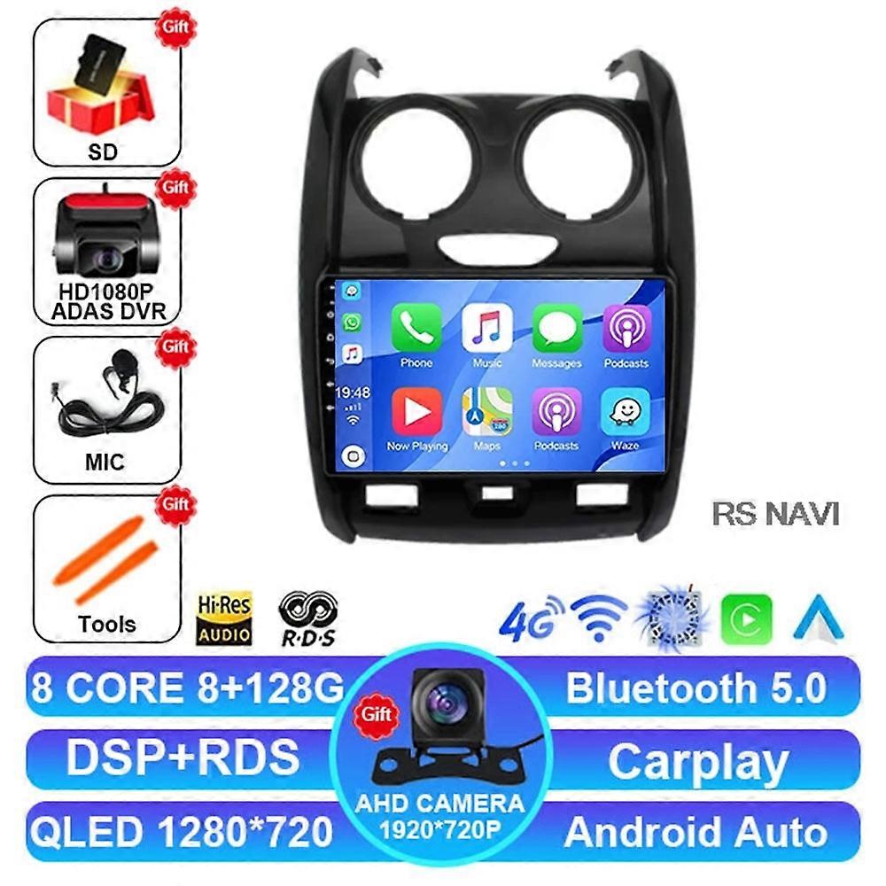 Android 14 Car Radio For Renault Duster 2015 2016 2017 2018 2019 2020 Dsp Navigation Multimedia 4g Lte Stereo Viedo Player 2 Din