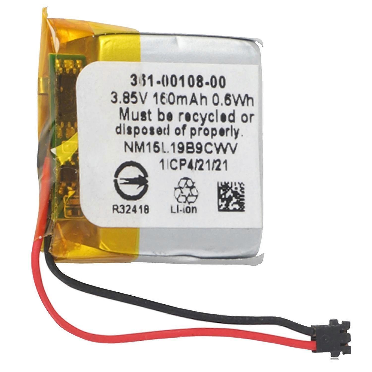 Type A For Garmin Vivoactive 3 3.70V 160mAh Li-ion Battery Assembly Part (Encode: 361-00108-00)