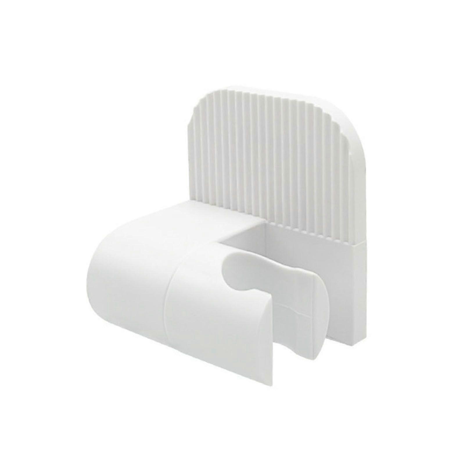 Wall Mounted Shower Bracket Adjustable Angle Simple Installation Universal Self Adhesive Shower Head Bracket with Hook