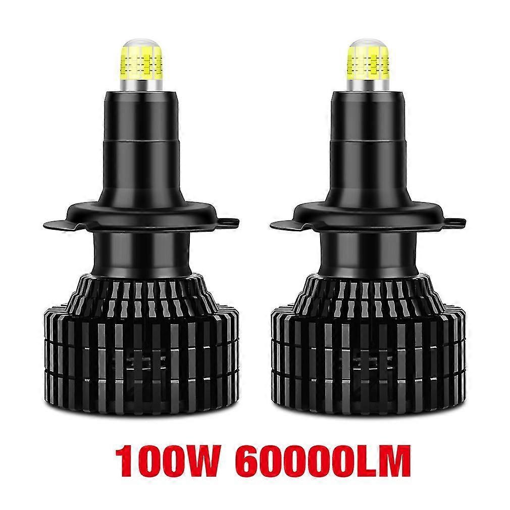 120w 80000lm-80000lm H7 Led Canbus Car Headlight Bulb 4 Sides H1 H3 H11 H8 Hb3 9005 Hb4 9006 9012 Hir2 120w Led Auto Lamp 360 Csp 6000k 12v -ZY