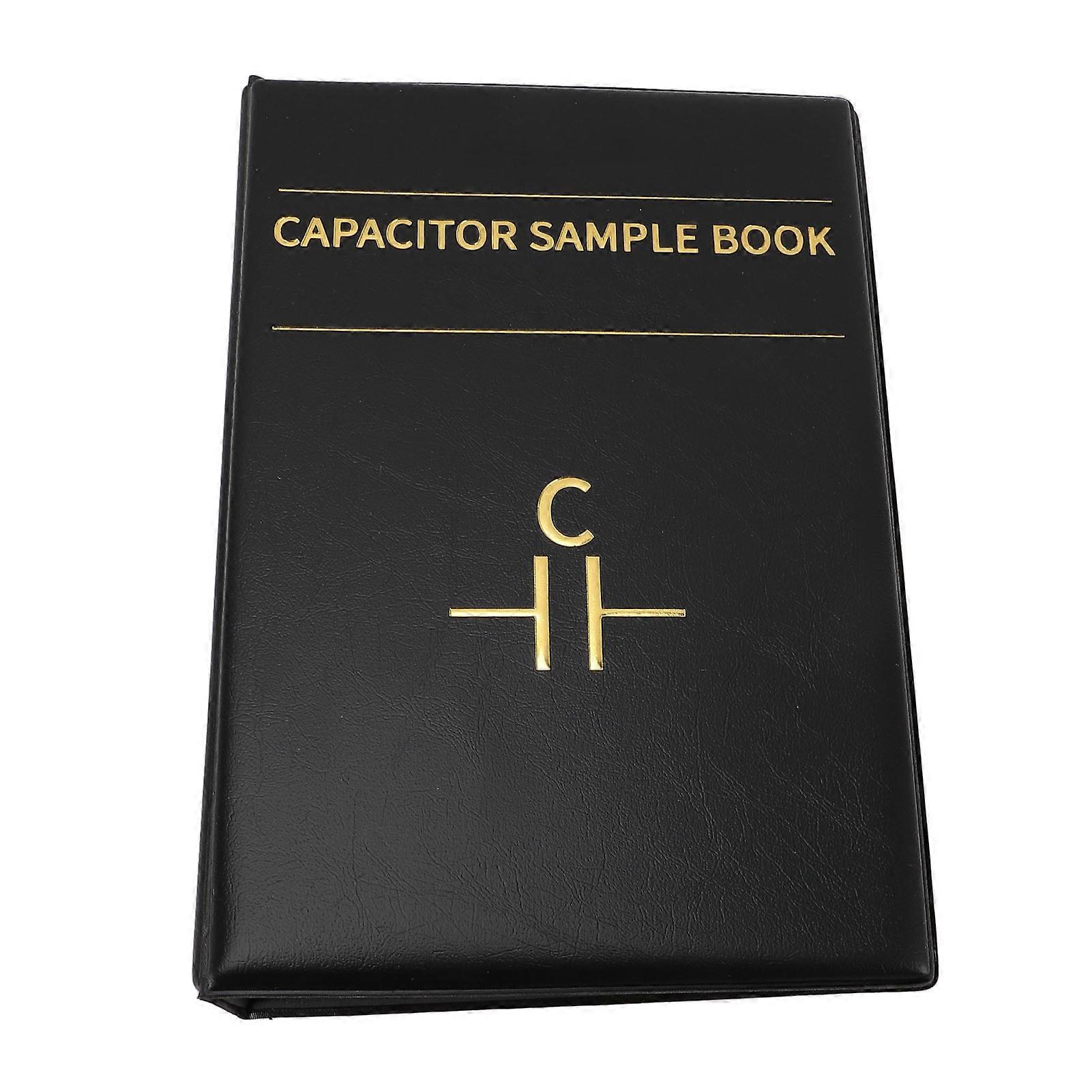 Capacitor Sample Book 84 Values High Accuracy Electronic Components Assortment Kit for Teaching and Experiment
