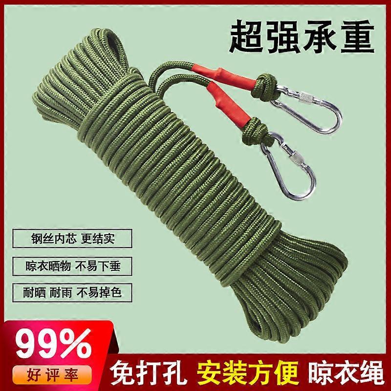 Clothesline Nylon Steel Wire 10m