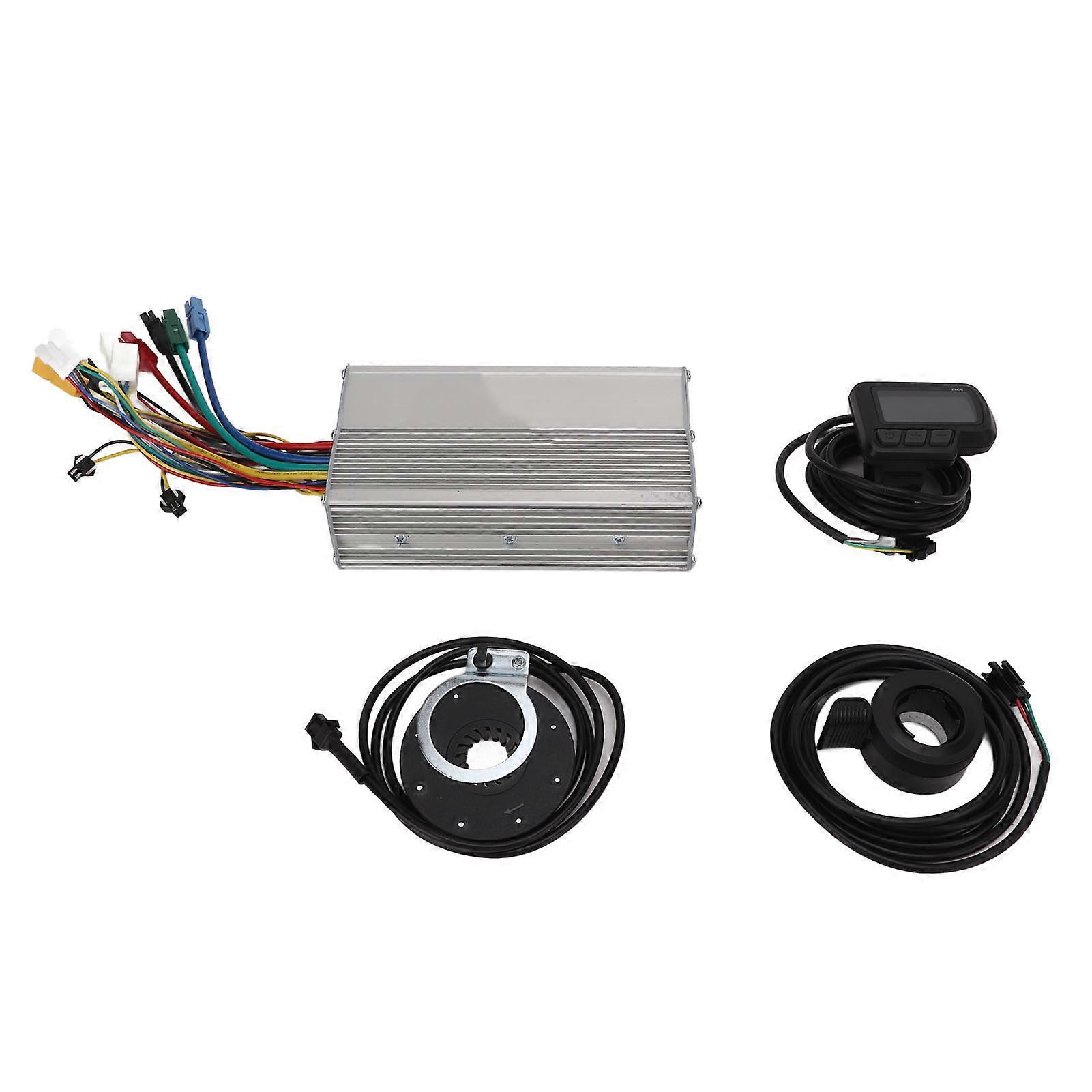 Bicycle Lithium Battery Conversion Kit 36V 48V 1000W 30A Brushless Motor Controller EN06 Display Kit