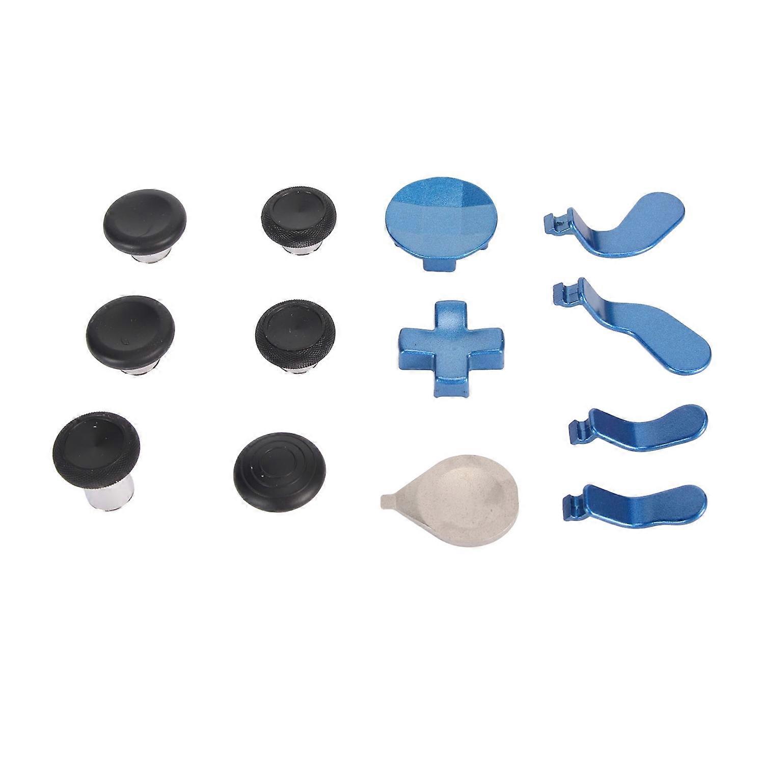 Replacement Thumbsticks Kit Sensitive Magnetic Metal Thumbsticks for Xbox One Elite Series 2 Blue