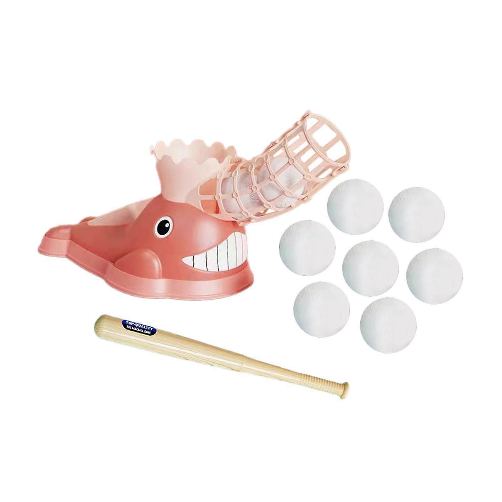 Barn Baseball Pitching Machine Underholdning Baseball Pitcher For Barn Gaver Blå