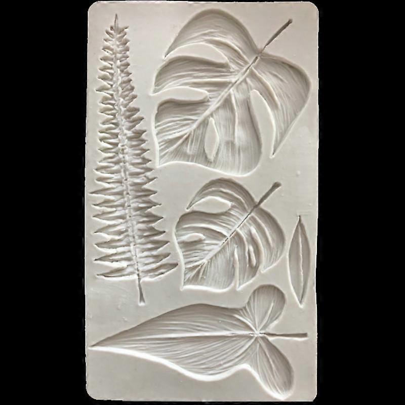 Turtle Leaf Shape Cake Silicone Mold Fondant Chocolate Plant Dessert Table Aromatherapy Gypsum Mould