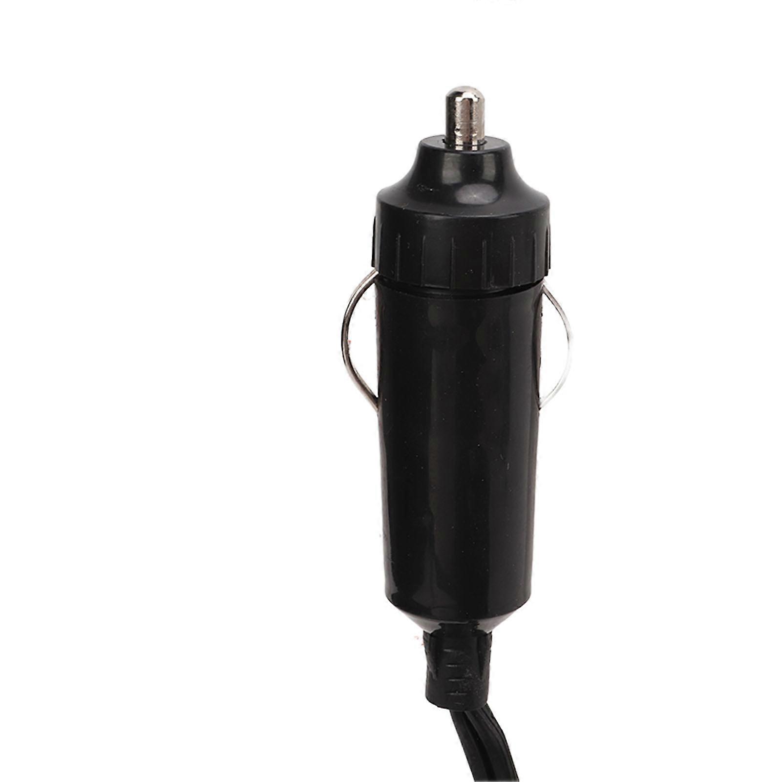 Tire Inflator: 12V Cigarette Lighter Interface, 150 PSI Portable Air Compressor