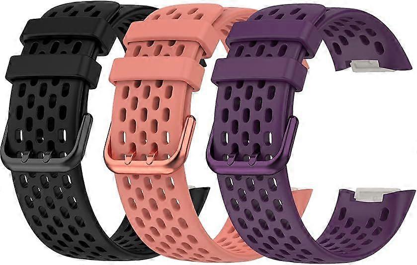 Pulsera de repuesto suave y transpirable para Fitbit Charge 5/6 - Impermeable