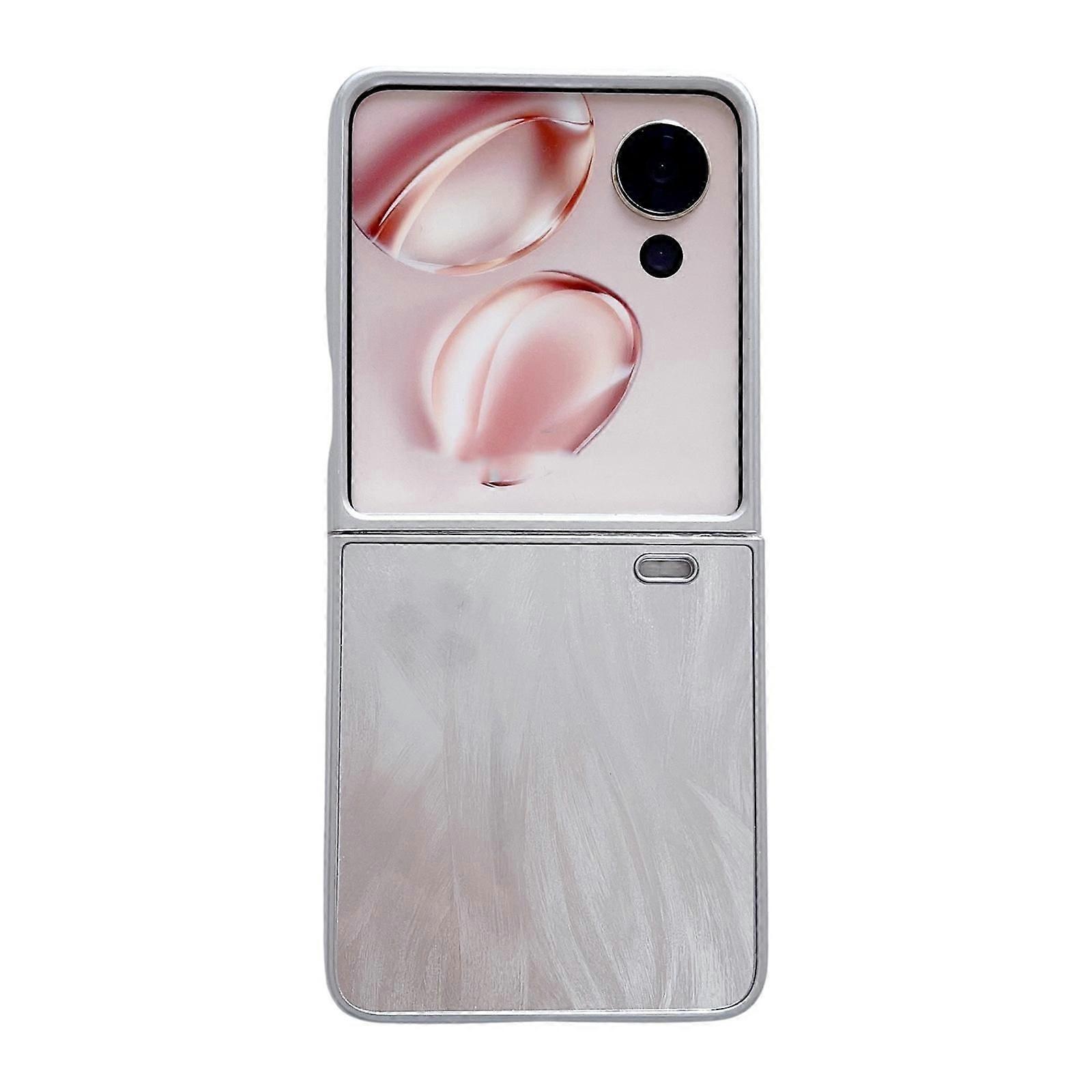 Silver Edge PC Case For Honor Magic V Flip