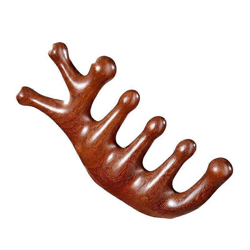 Multi-Functional Massage Comb for Scalp Pressure Relief, Ergonomic Design, Durable Material, Compact Size