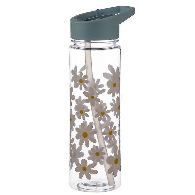 Water Bottle Reusable Oopsie Daisy Pick of the Bunch 550ml Water Bottle with Flip Straw