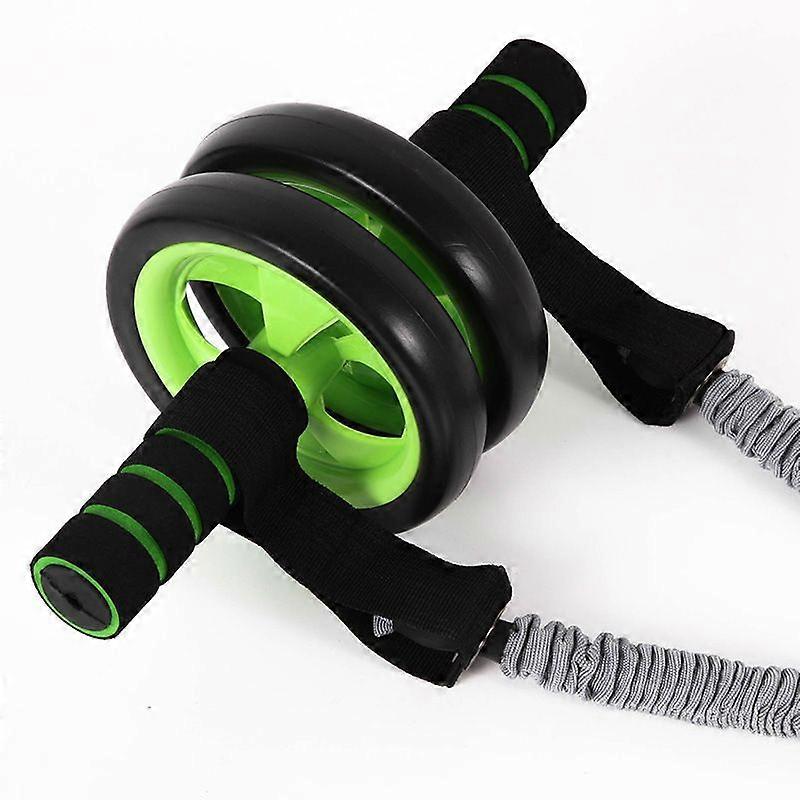 fitness roller with built-in spring resistance in the family core