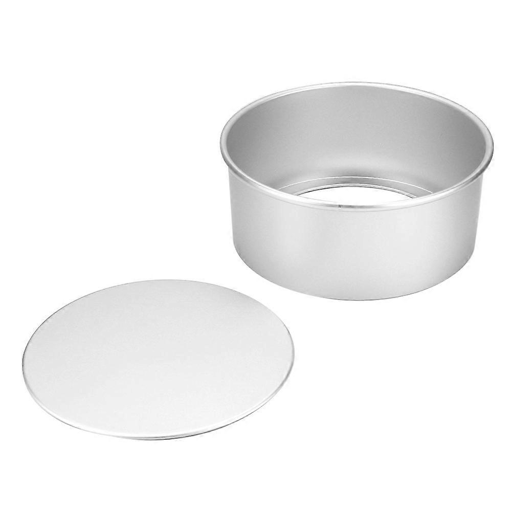 Round Shape Heightened Cake Baking Mold - 8 Inch Washable Non-Stick DIY Birthday Cake Tool for Baking Projects