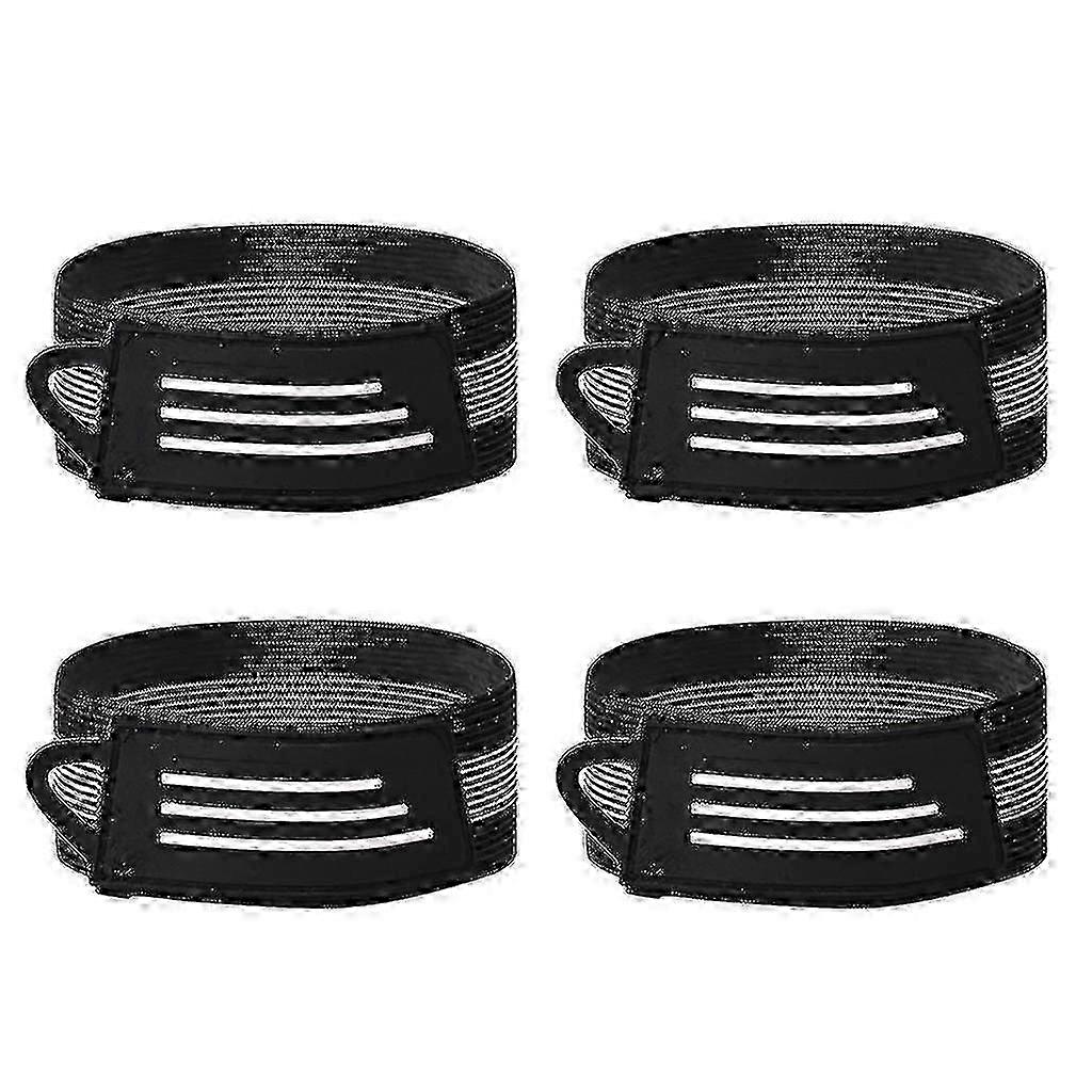 4 kpl:n säädettävät pyörän nilkkahihnat - Pyöräilyhousujen ja -housujen klipsinauhat