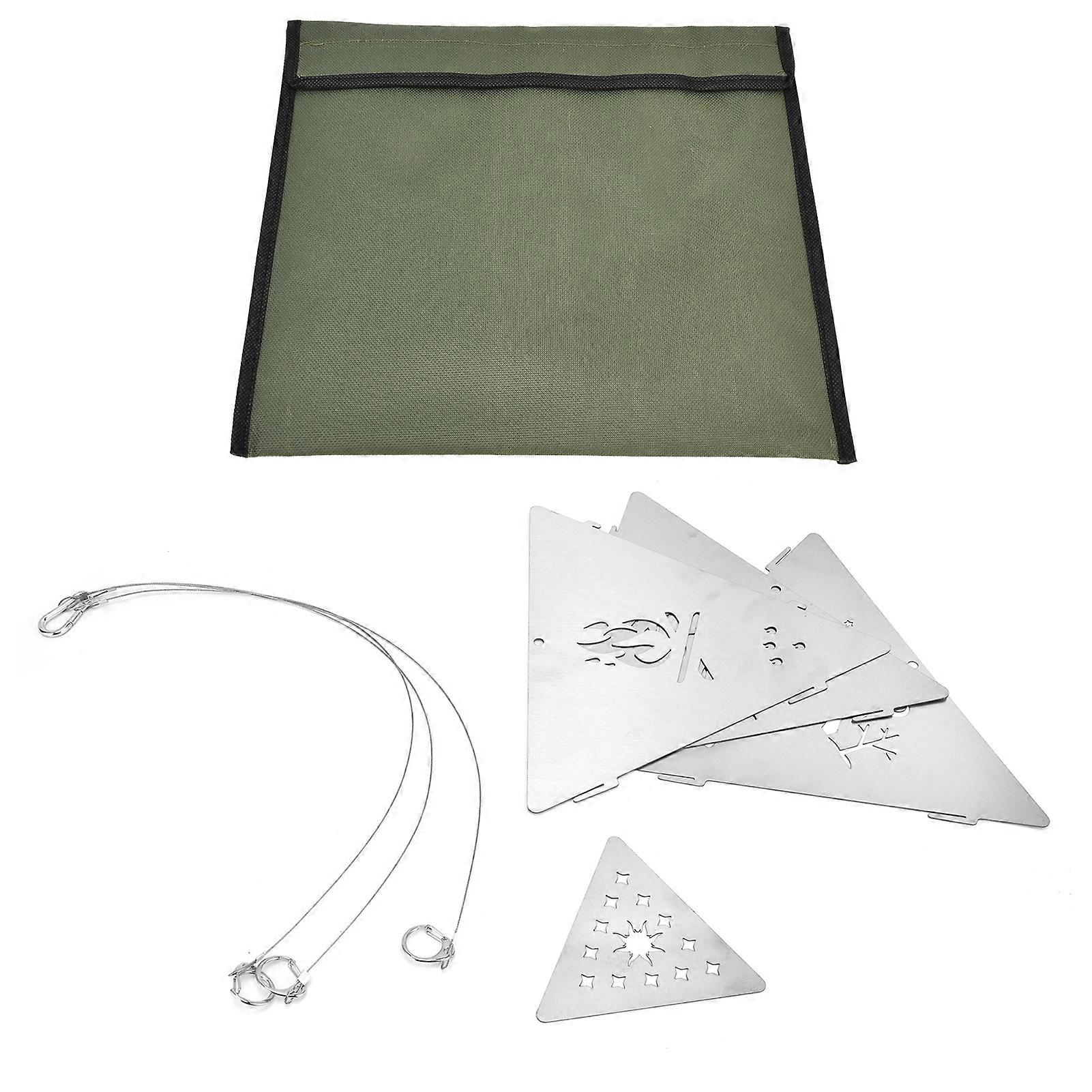 ハンギングストーブ、アウトドア、ステンレス鋼、キャンプ