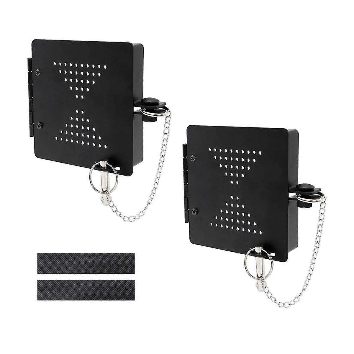 RV Bumper Cap Cover,RV Bumper Plug End Cap,Square Bumper Caps for RV,Fits Standard RV 4inch Square Bumpers