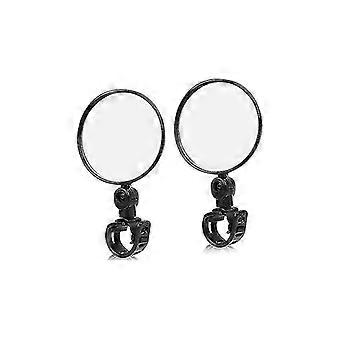 2pcs Fahrrad Rückspiegel Fahrrad Sicherheitsspiegel Weitwinkelobjektiv für Rennrad Radfahren Zubehör