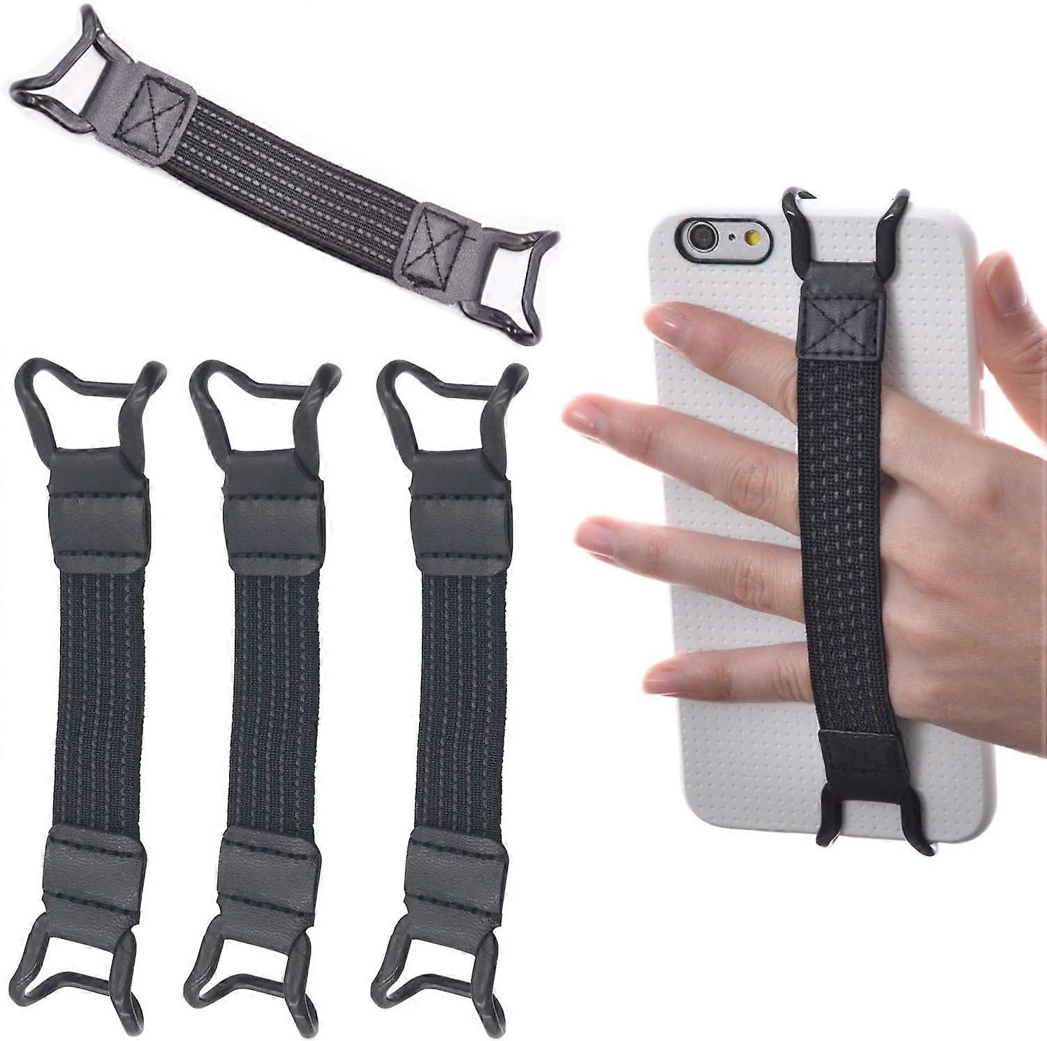 Smartphone Compatibility Security Hand Strap, Adjustable Fit For Enhanced Grip, Non-Slip Double-Sided Velvet Elastic Belt, Provides Extra Handling